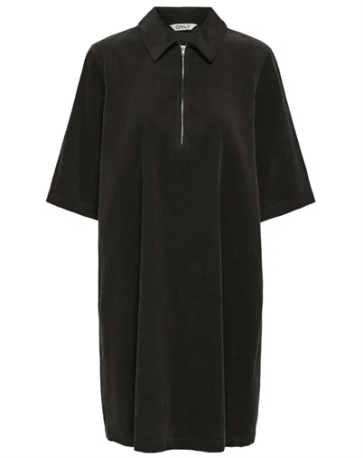 Only - ONLNessa Zip Cord Kjole - Chocolate Torte